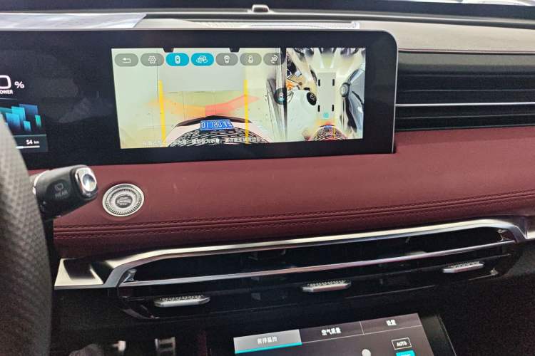 Used JETOUR X70 C-DM 2024 Far Voyage PRO 7-Seater Audio And AC Panel