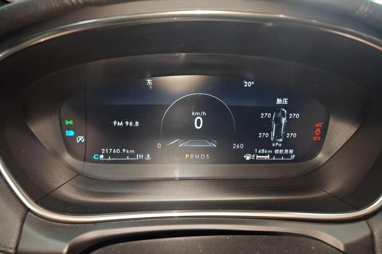 Used Lincoln Nautilus 2019 2.7T Four-Wheel Drive Prestige Edition China VI Standard Instrument Cluster