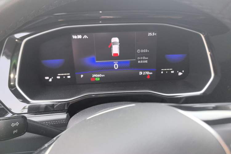 Used Volkswagen Sagitar 2021 280TSI DSG Excellence Edition Odometer Close Up