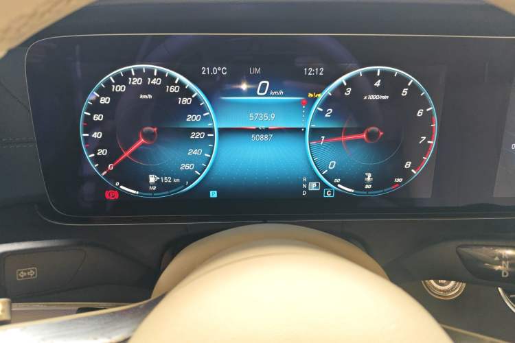 Used Mercedes-Benz E-Class 2022 Revised Version E 300 L Sport Luxury Edition Instrument Cluster