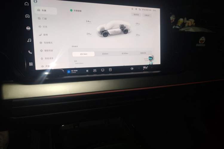 Used XPeng P7 2021 562E Pengyi Performance Edition Audio And AC Panel