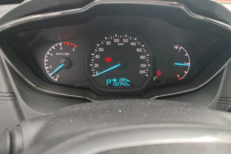 Used Ford Escort 2015 1.5L Automatic Comfort Edition Odometer Close Up