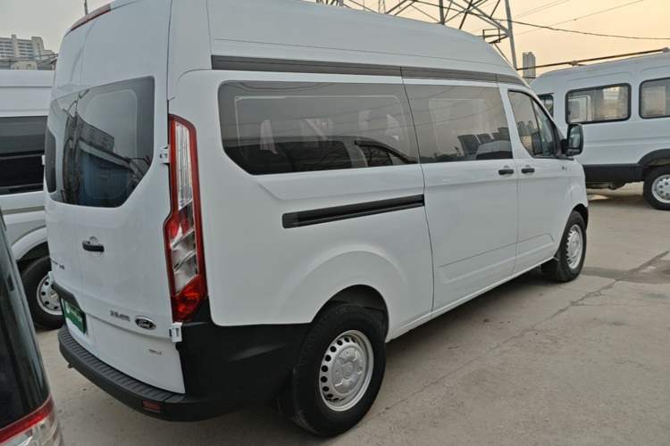 Used Ford Transit 2019 2.0T Diesel Multi-Purpose Commercial Vehicle Mid-Drive Mid-Roof 6-Seater China VI Standard Rear Right 45 Deg