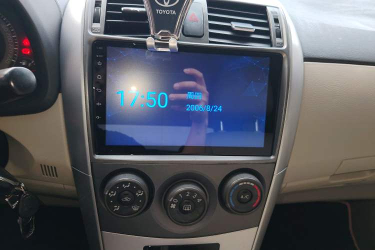 Used Toyota Corolla 2011 1.6L Manual GL Audio And AC Panel