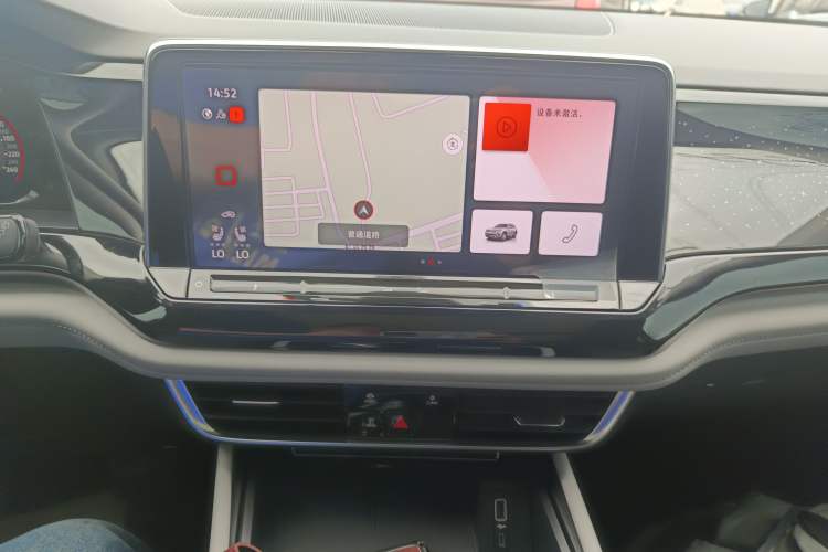 Used Volkswagen Teramont 2021 380TSI Four-Wheel Drive Prestige Flagship Edition Audio And AC Panel