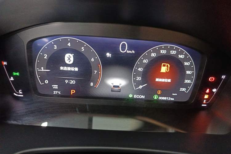 Used Honda Breeze 2023 240TURBO Four-Wheel Drive Luxury Edition 5 Seats Instrument Cluster