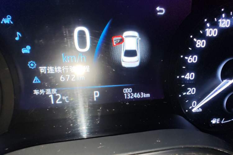 Used Toyota Avalon 2019 2.0L Luxury Edition China VI Standard Odometer Close Up