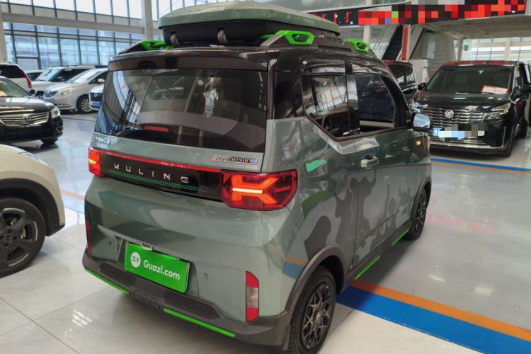 Used Wuling Hongguang MINIEV 2022 GAMEBOY 300km Enthusiast Model with Lithium Iron Phosphate Rear Right 45 Deg