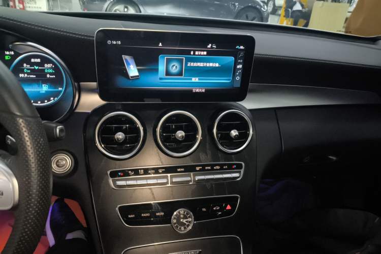 Used Mercedes-Benz C-Class 2021 C 260 L Sport Edition Star Collection Audio And AC Panel