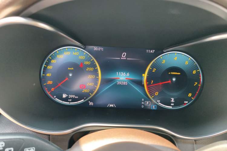 Used Mercedes-Benz GLC 2021 GLC 300 L 4MATIC Dynamic Model Instrument Cluster