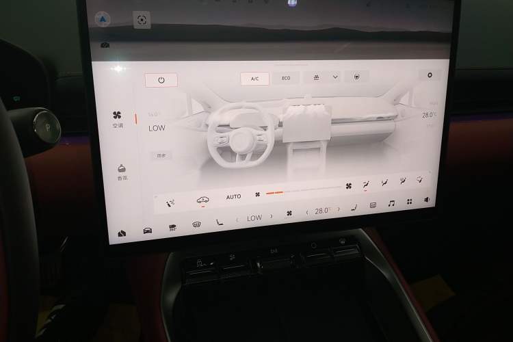 Used Zeekr 007GT 2025 Rear-Drive Intelligent Driving Version 75 kWh Audio And AC Panel