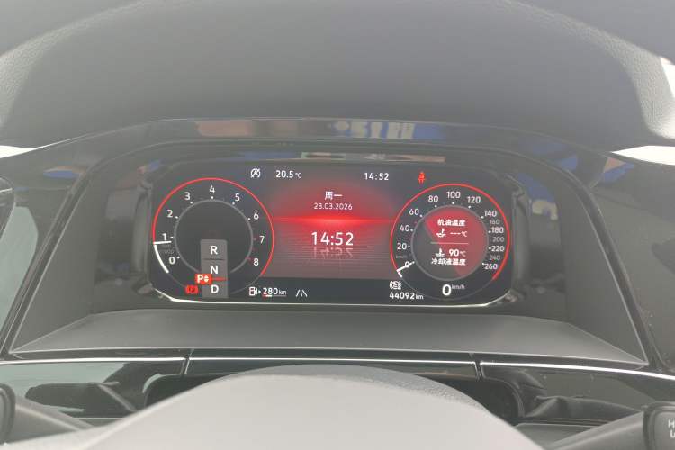 Used Volkswagen Teramont 2021 380TSI Four-Wheel Drive Prestige Flagship Edition Instrument Cluster