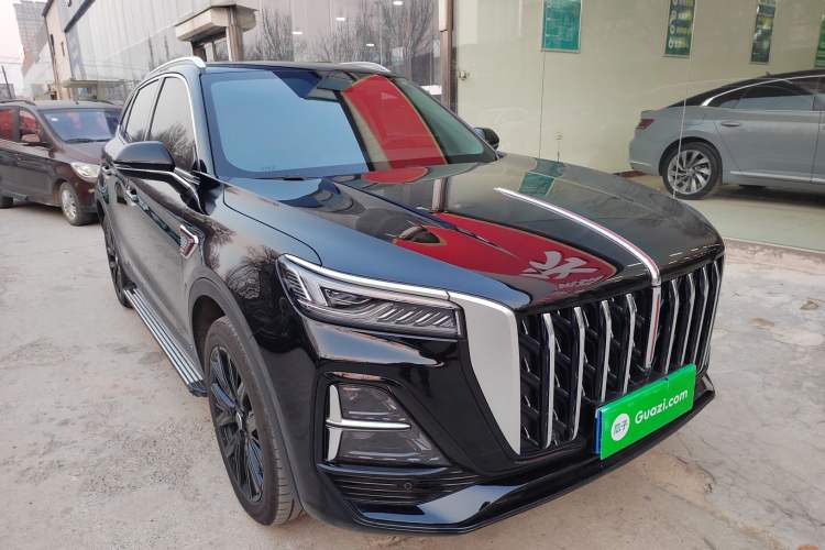 Used Hongqi HS5 2025 2.0T Two-Wheel Drive 600 000-Vehicle Commemorative Edition Front Right 45 Deg