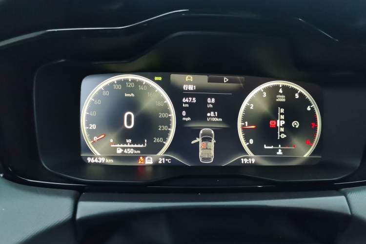 Used Lynk & Co 01 2017 2.0T Four-Wheel Drive Pro Edition Instrument Cluster