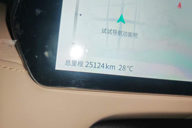 Used Deepal SL03 2022 1.5L 1200 Extended-Range Version Odometer Close Up