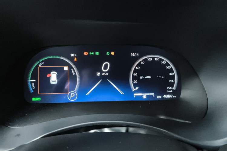 Used Toyota Crown Kluger 2022 2.5L HEV Four-Wheel Drive Premium Edition Instrument Cluster
