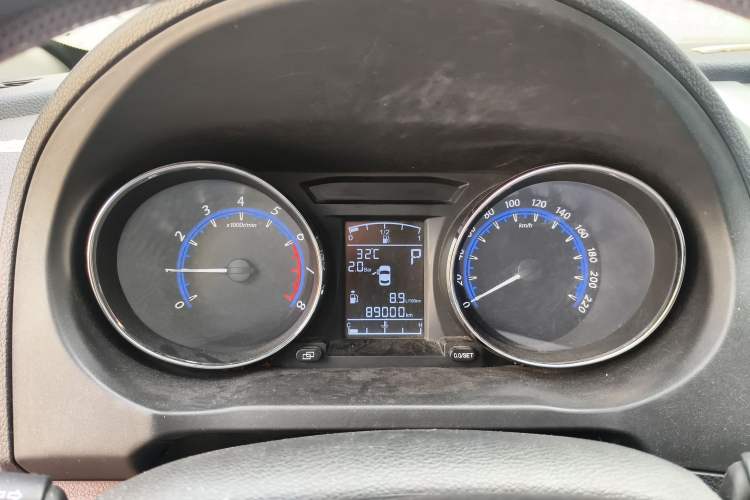 Used FORTHING SX6 2016 1.6L CVT Deluxe Model Instrument Cluster