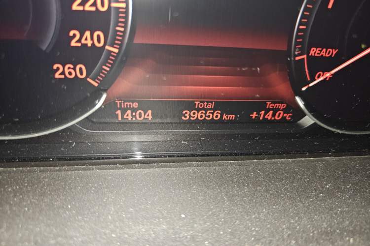 Used BMW 3 Series 2019 320Li M Luxury Package Odometer Close Up