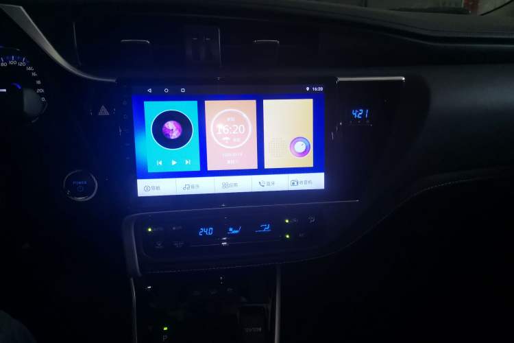 Used Toyota Corolla Hybrid E+ 2019 1.8L E-CVT Leading Edition Audio And AC Panel