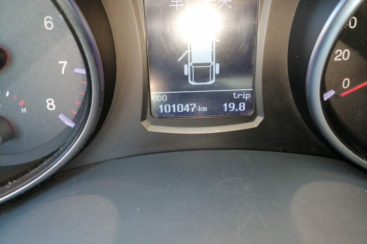 Used Great Wall Wingle 6 2014 2.4L 4x4 Navigation Edition 4G69 Odometer Close Up