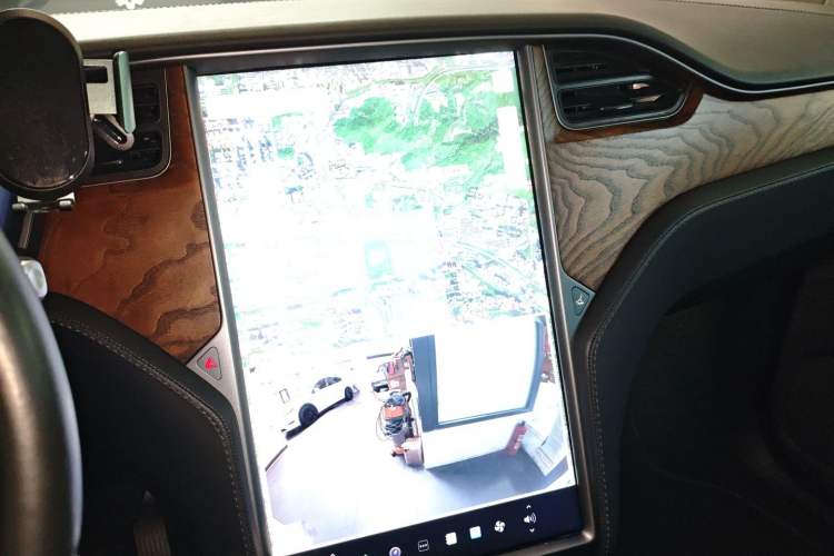 Used Tesla Model X 2016 X 75D Audio And AC Panel