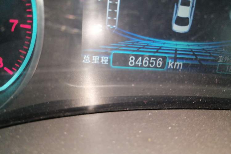 Used BYD Surui 2016 1.5L Manual Elite Edition Odometer Close Up