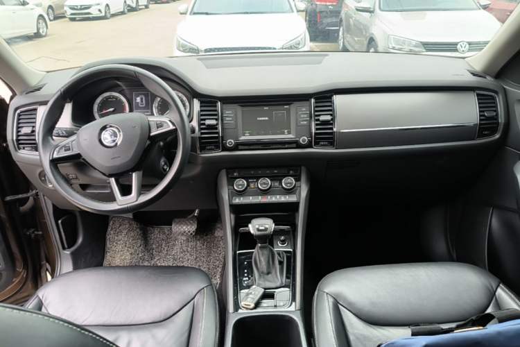 Used Skoda Kodiaq 2017 TSI330 5-Seat Two-Wheel Drive Luxury Edition Center Console