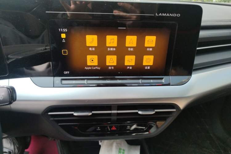 Used Volkswagen Lamando 2022 Lingdu L 280TSI DSG Spicy Edition Audio And AC Panel