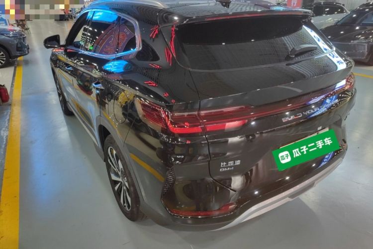 Used BYD Song PLUS New Energy 2023 Champion Edition DM-i 150KM Flagship PLUS Rear Left 45 Deg