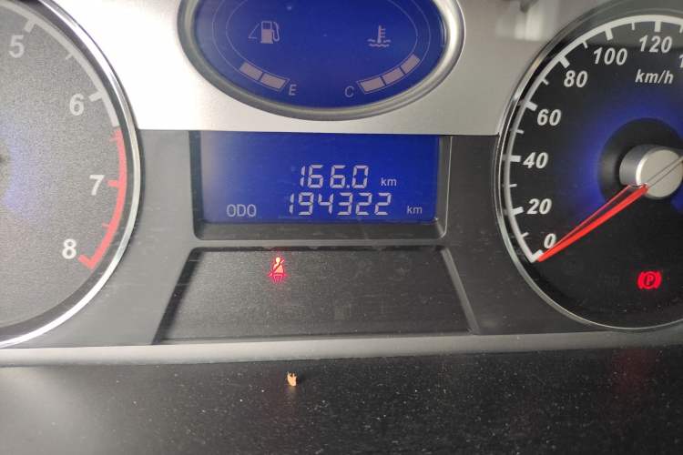 Used Geely Auto Emgrand 2018 1.5L Manual Luxury Model Odometer Close Up