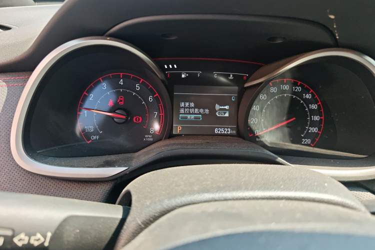 Used Chevrolet Monza 2019 RS 330T Automatic Comfort Edition China VI Standard Odometer Close Up