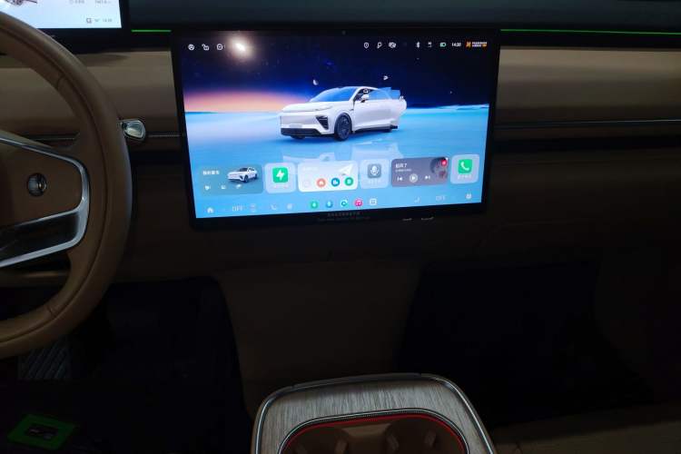 Used EXEED Star Era ET 2024 Extended-Range 240 Ultra All-Wheel Drive Audio And AC Panel