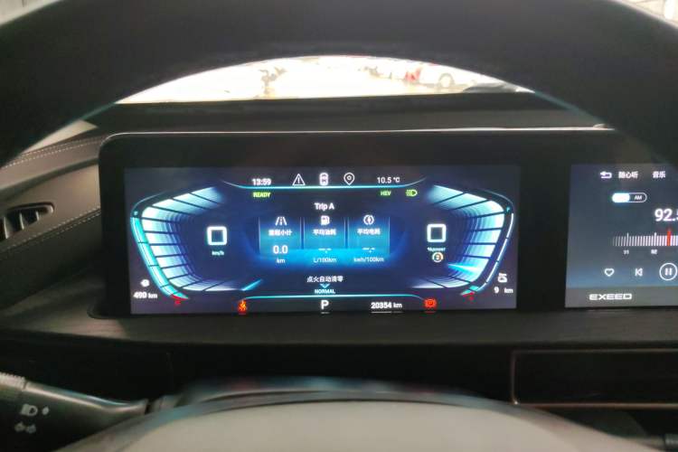 Used EXEED Zhuifeng C-DM 2022 1.5 TCI-DHT 105 km "Chengfeng Qi" Edition Instrument Cluster
