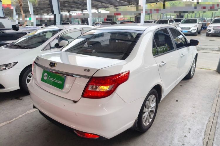 Used Geely Auto Vision 2016 1.5L Manual Happiness Edition Rear Right 45 Deg
