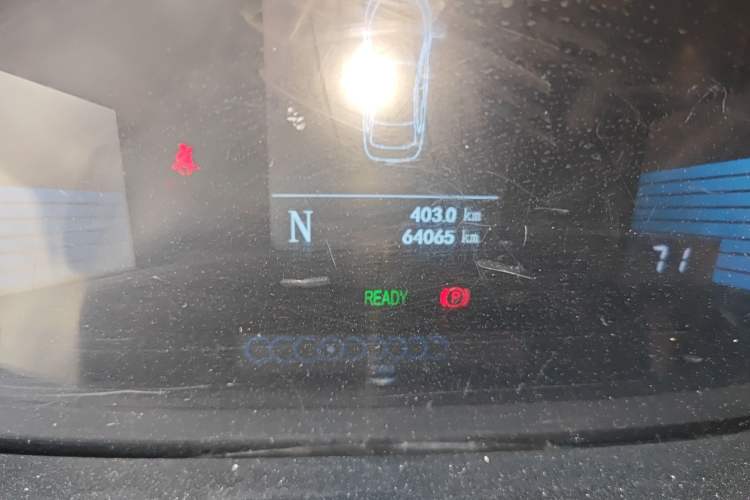 Used JAC Group iEV6E 2017 iEV6E Time Edition Odometer Close Up