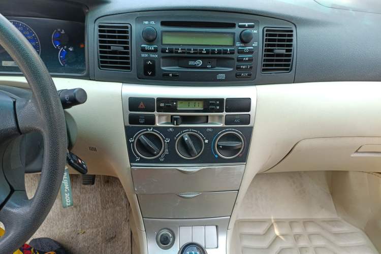 Used BYD F3R 2011 1.5L Comfort Version Audio And AC Panel