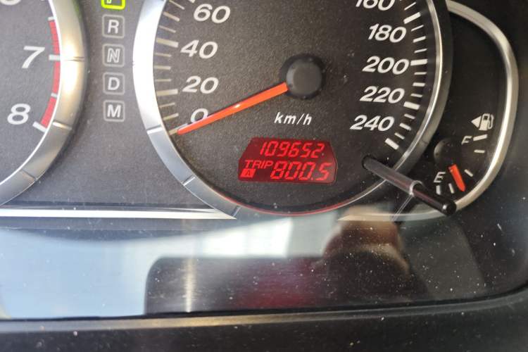 Used Mazda 6 2013 2.0L Automatic Fashion Edition Odometer Close Up