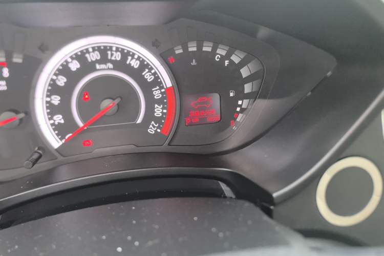 Used GAC Trumpchi GA3S Vision 2014 1.6L Automatic Luxury ESP Version Odometer Close Up