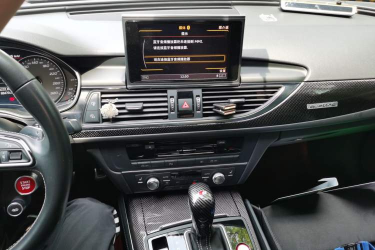 Used Audi S6 2018 S6 4.0TFSI Audio And AC Panel