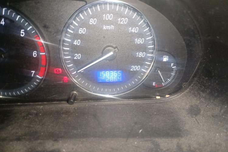 Used BAIC Weiwang M30 2015 1.5L Basic Version DAM15 Odometer Close Up