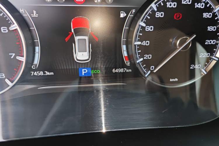 Used GAC Trumpchi GS5 2019 270T Automatic Luxury Edition Odometer Close Up