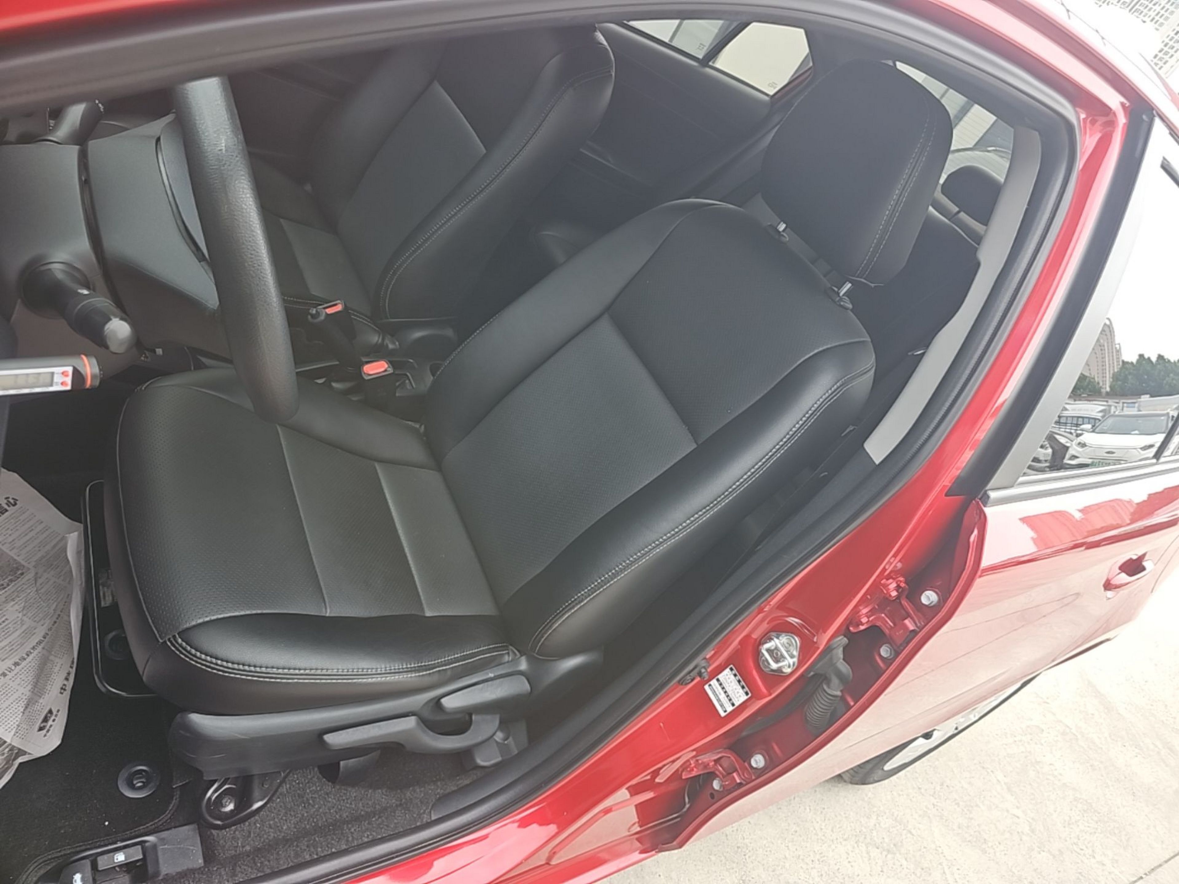 Avant de la voiture