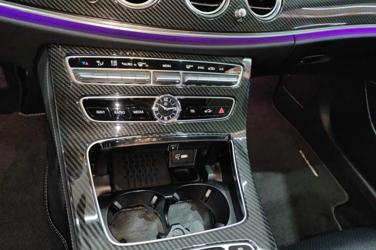 Used Mercedes-Benz E-Class 2017 E 300 L Sport Luxury Edition Audio And AC Panel