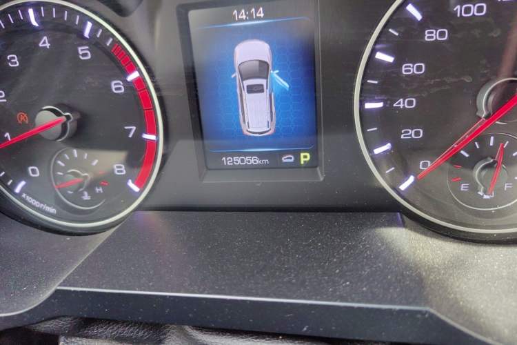 Used Haval H6 2018 Red-Label Sport Edition 1.5T Automatic Two-Wheel Drive Elite Model Odometer Close Up