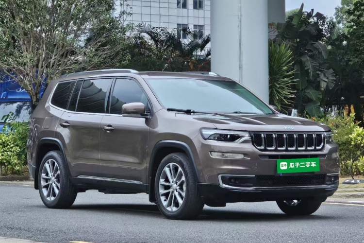 Used Jeep Grand Commander 2018 2.0T Four-Wheel Drive Premium Navigation Version China V Front Right 45 Deg