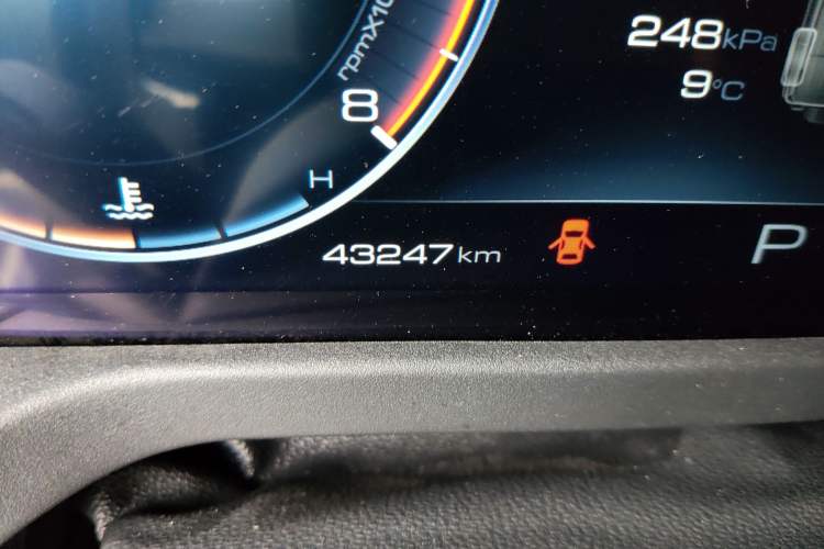 Used Tank 300 2024 2.0T Conqueror Odometer Close Up