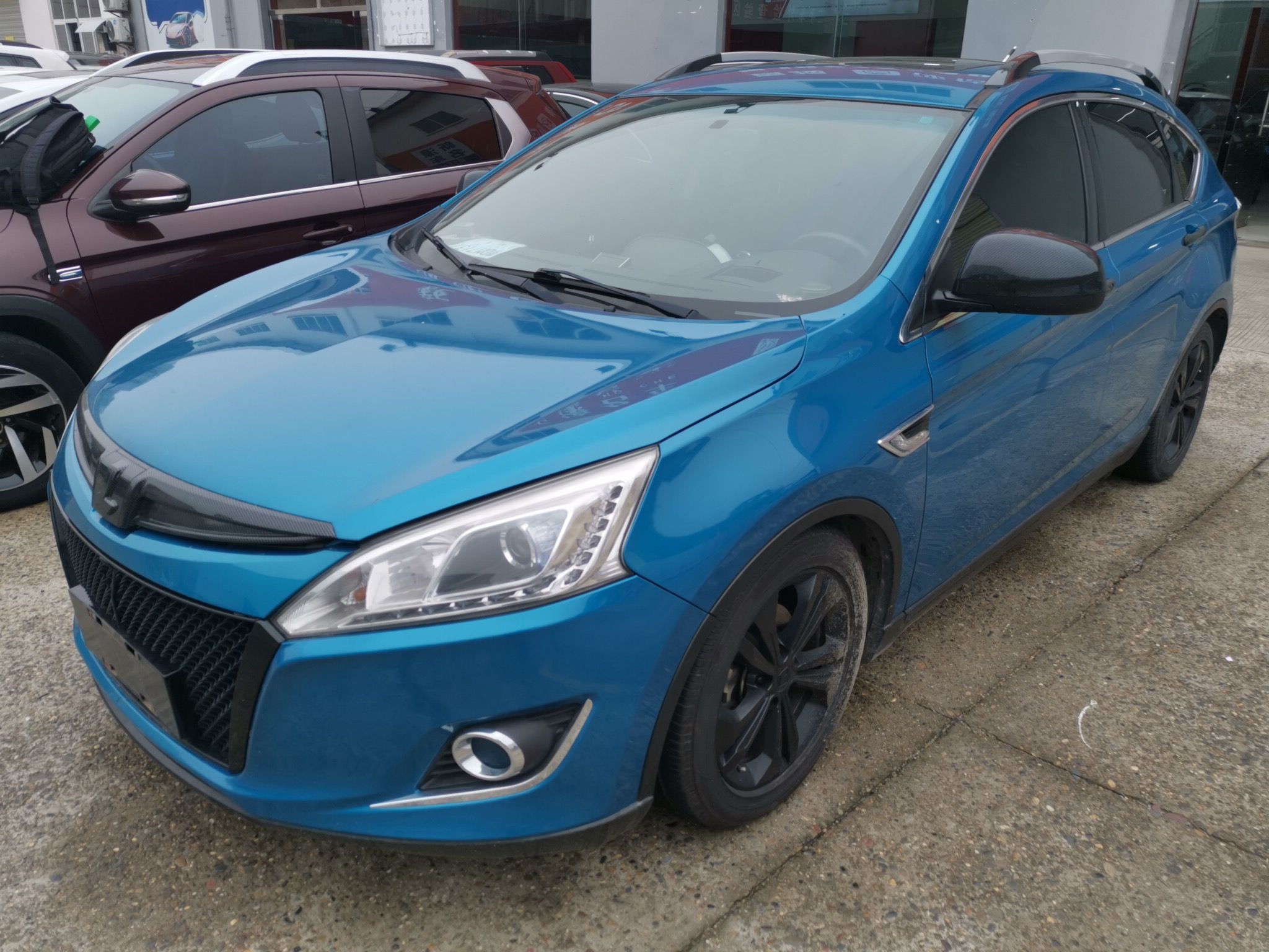 Parte inferior delantera