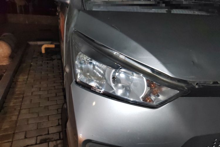 Used Wuling EV50 2020 All-Electric Van Logistics Vehicle with Ningde-Heated Battery
