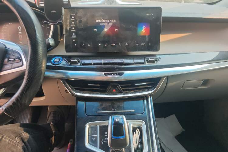 Used Geely Auto Jiajie New Energy 2019 1.5TD PHEV Deluxe Edition Audio And AC Panel