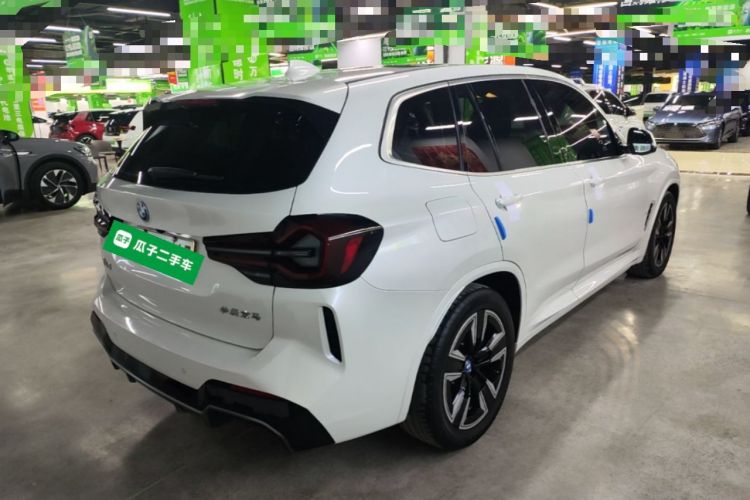 Used BMW iX3 2024 Leading Model Rear Right 45 Deg